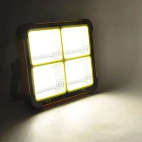 Portatif Solar LED Projektör Cata 200W Güneş Enerjili Seyyar LED Işık Taşınabilir Sokak Aydınlatması - 7