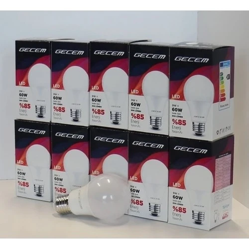 Gecem 9W LED Ampul