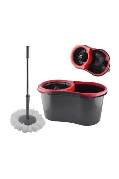 Turbo Star Black Edition Döner Başlıklı Temizlik Seti 13lt - 2