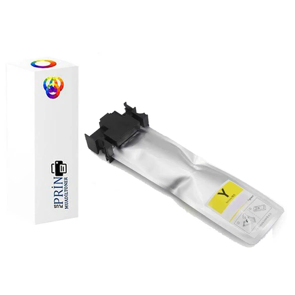 Epson WorkForce Pro WF-C5790DWF-WF-C5790DWF-BAM Muadil Kartuş Sarı 60ml ürün görseli