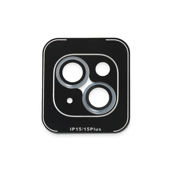 iPhone 15 / iPhone 15 Plus PVD Metal Kamera Lens Koruyucu 2li Set - 5