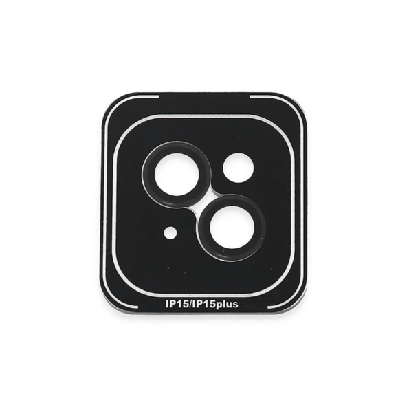 iPhone 15 / iPhone 15 Plus PVD Metal Kamera Lens Koruyucu 2li Set - 2