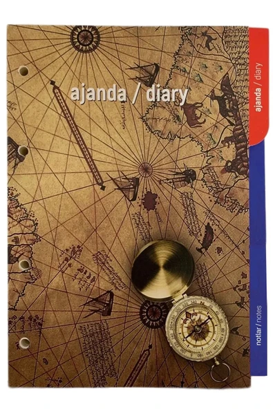 Hayal Sepeti 2025 Yeni Yıl Organizer Ajanda Yedeği 4 Delikli A5 Tarihli Çizgili Blok Kağıt 15x21 Cm - 10