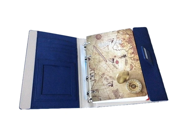 Hayal Sepeti 2025 Yeni Yıl Organizer Ajanda Yedeği 4 Delikli A5 Tarihli Çizgili Blok Kağıt 15x21 Cm - 9