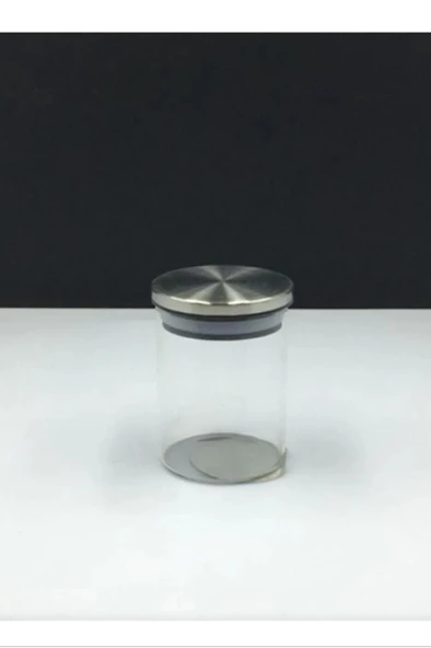 Metal Kapaklı Cam Baharatlık 6.5x8 Cm Kvn37 ürün görseli 1