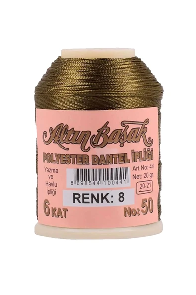 Altınbaşak Oya ve Dantel İpi 20 gr - No: 008