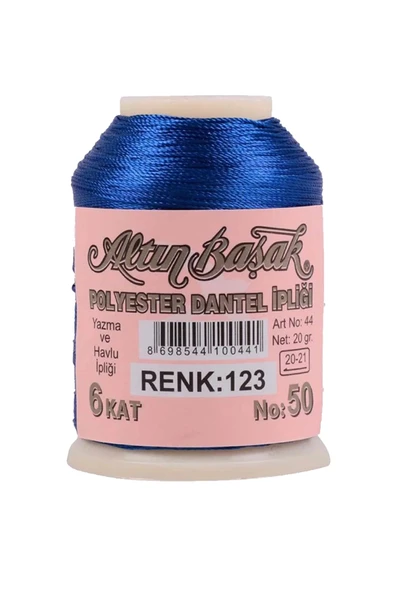 3 Adet Altınbaşak Oya ve Dantel İpi 20 gr - No: BEYAZ - 520 - 123 - Resim 4