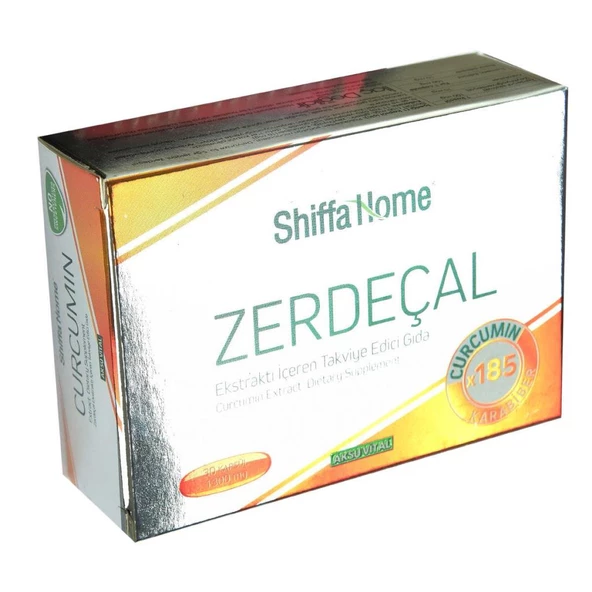 Shiffa Home Zerdeçal Ekstraktı Yumuşak 1300 Mg x 30 Kapsül - 4