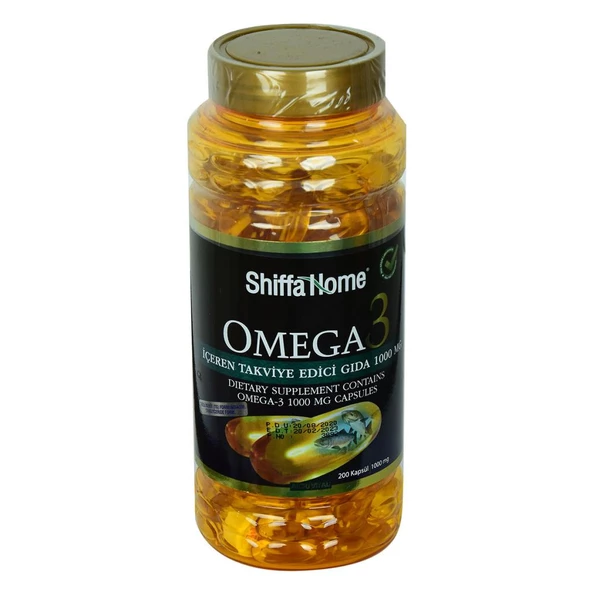 Shiffa Home Omega3 Yumuşak 1000 Mg x 200 Kapsül