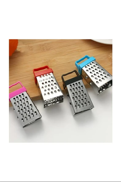 3 Fonksiyonlu Mıknatıslı Mini Sarımsak Peynir Rendesi 8 cm 1 Adet ALK-141 - Resim 2