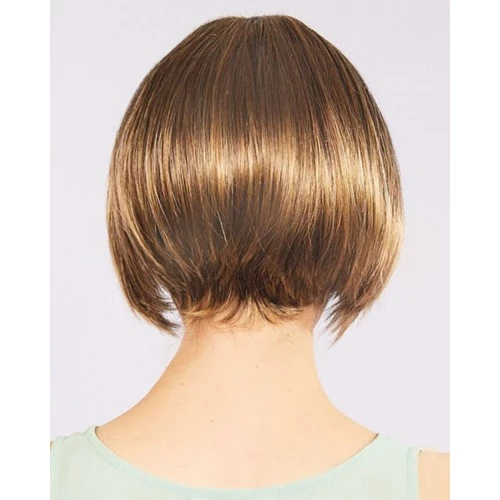 Periboia Açık Kahverengi Küt Parti Peruk - 5