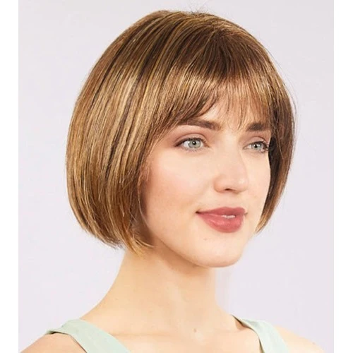 Periboia Açık Kahverengi Küt Parti Peruk - 4