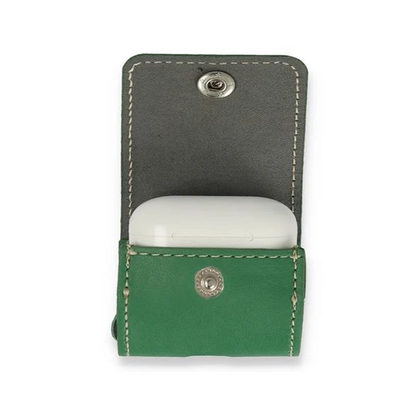 FitCase AirPods Pro Uyumlu Faux Seri Kapaklı Kılıf - 4