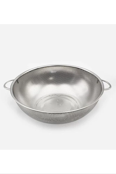 Çift Kulplu Metal Süzgeç 22,5 Cm. CLKN-1545