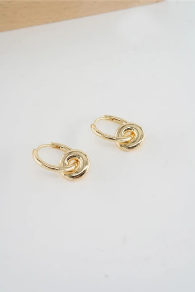 Kadın Vip Seri  316 L Çelik Antialerjik 2.5 cm Oval Model Küpe ürün görseli