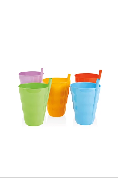 Funny Pipetli Bardak 1 Adet BSF533 ürün görseli 1