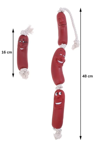 Sosis Köpekler İçin Oyuncak Köpek Oyuncağı - Resim 6
