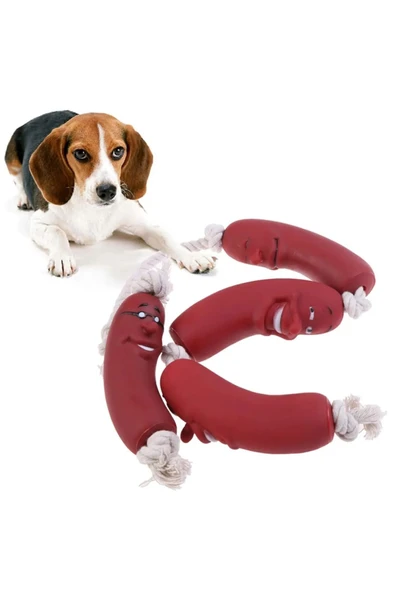 Sosis Köpekler İçin Oyuncak Köpek Oyuncağı - Resim 3