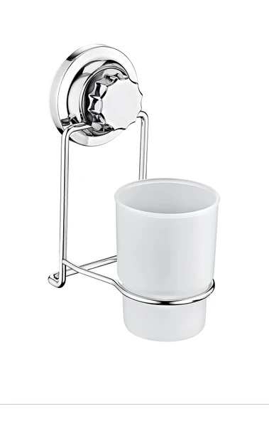 Vakumlu Diş Fırçalık Krom VK-711