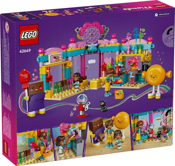 LEGO Friends 42649 Heartlake City Candy Store - Resim 2