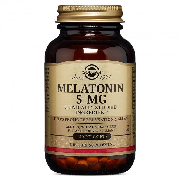 Solgar Melatonin 5 Mg - 120 Tablet - melatonin - melatonina