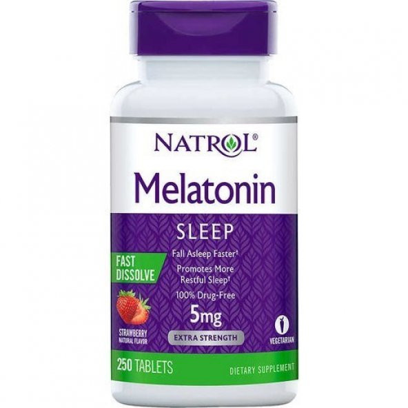Natrol Melatonin  5mg 250 Tablet