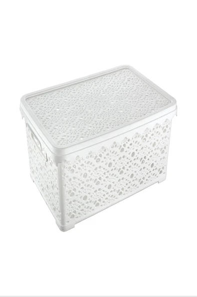 Büyük Motifli Kapaklı Kutu TİM136 - Resim 2