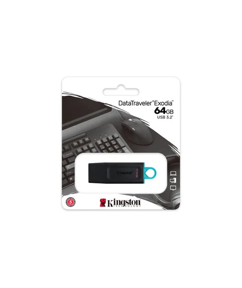 Kingston DataTraveler Exodia 64 GB USB Flash Bellek - 7