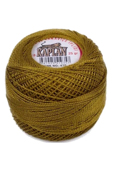 3 Adet Kaplan Etamin Ve Kanaviçe İpi 8 No Kod/Renk: 470 - 111 - 941 - Ryl - Resim 3