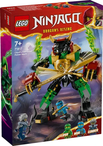 LEGO Ninjago 71817 Lloyd's Elemental Power Mech