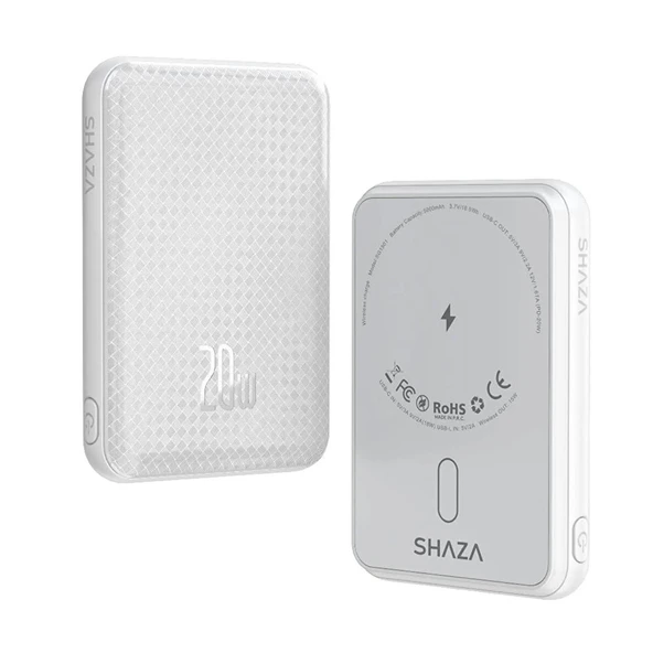 Shaza SG1501 Magnetic 5000 mAh Kablosuz Wireless Powerbank - 2