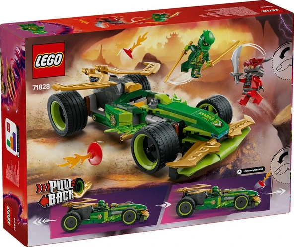 LEGO Ninjago 71828 Lloyd's Pull-Back Race Car - 2