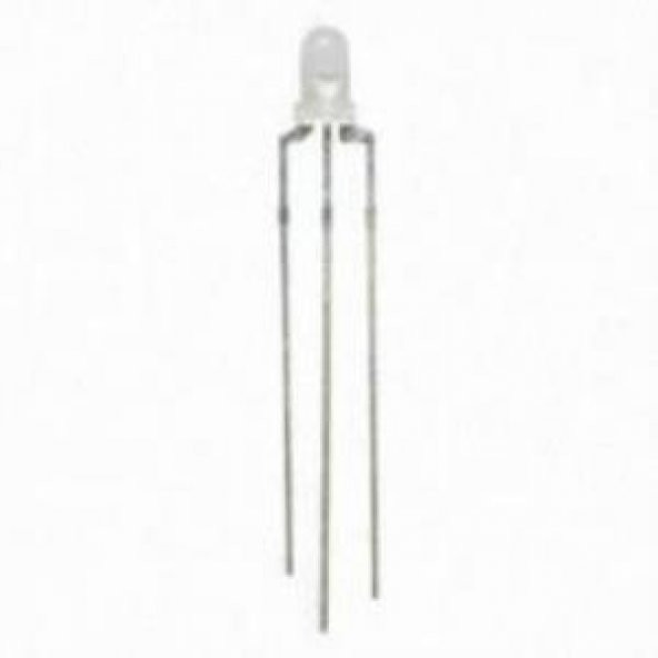 Led 5 mm Çift Renk Kırmzı / Yeşil 3 pin R5G9HC-A  5RG7HW-2