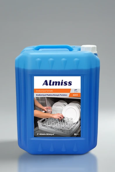 Almiss Endustriyel Bulaşık Makinesi Parlatıcısı (Durulama) 20 Litre
