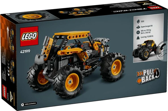 LEGO Technic 42199 Monster Jam DIGatron Pull-Back - 2