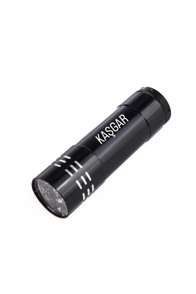 Süper Parlak 9 Ledli Metal Mini El Feneri - 3