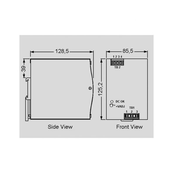 Meanwell Ndr-480-24 480w 24v 20a Ray Tip Güç Kaynağı - 2