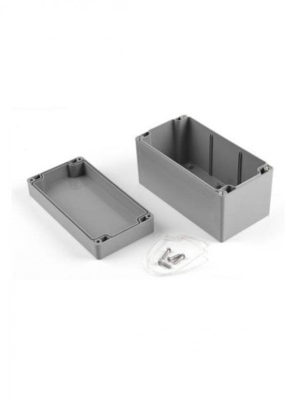 AK-SE-056-PC 175x90x100 ABS IP65 Şeffaf Kapaklı Contalı Kutu