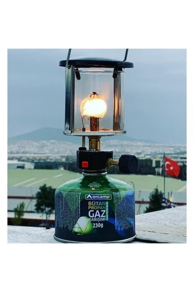 Orgaz Cl-192 Çakmaklı 230 Gr Kartuşlu Kamp Gaz Lambası - 4