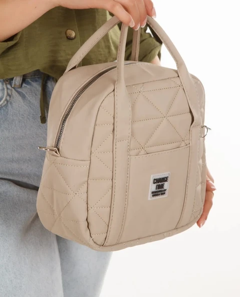 VİZON KADIN KAPİTONE KOL VE OMUZ ÇANASI AYICIK ANAHTARLIK HEDİYELİ - 3