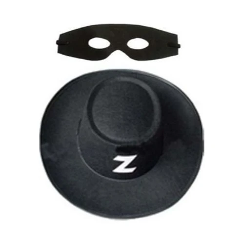 Zorro Şapkası ve Göz Maskesi - 2
