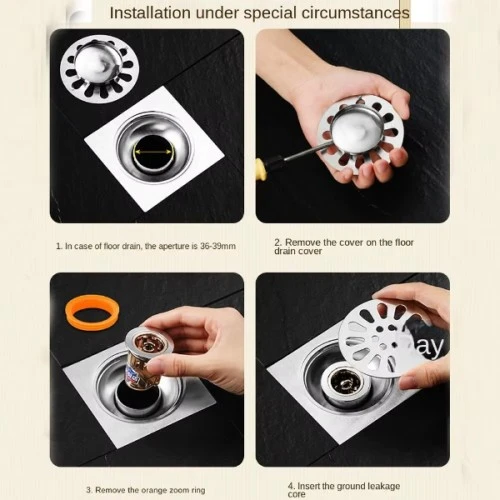 Koku ve Geri Akış Önleyici Gider Aparatı - Resim 4