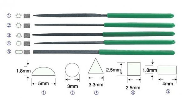 Proskit 8Pk-605A Eğe Seti 5 Parça - 2