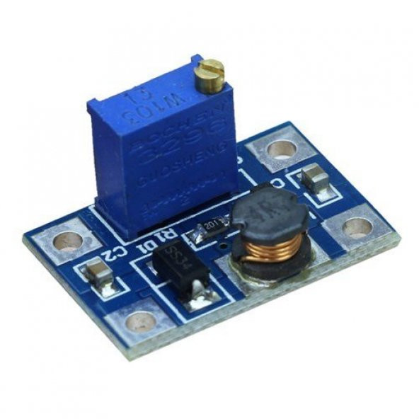 28V/2A DC-DC SX1308 Yüksek Akım Ayarlanabilir Arttırma Modülü