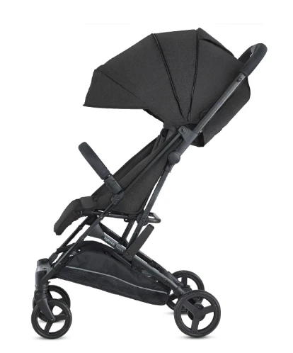 Inglesina Sketch Tek El Tek Hamle ile Katlanıp Açılan Bebek Arabası - Black - Resim 2