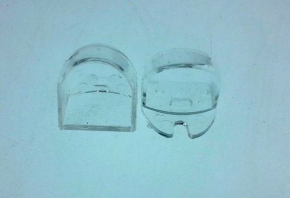 LED FLORASAN ALÜMİNYUM PROFİL FL-05 İÇİN YAN KAPAK TAKIMI ŞEFFAF