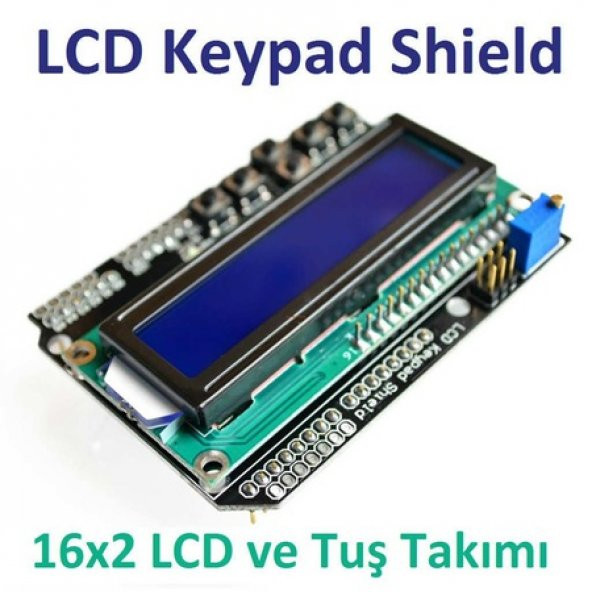 Arduino Lcd1602 Keypad Shield - 4