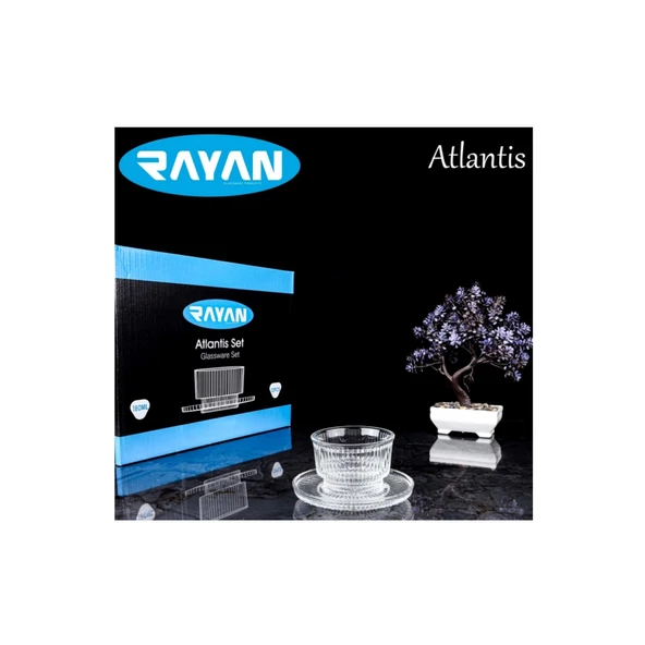 Rayan Atlantis 6'lı Çerez Seti