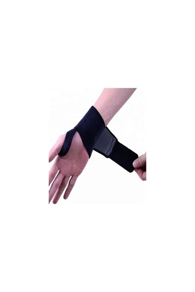 Neopren El Bileği Splinti Bandajı Ateli Sargısı Incinme Spor Bandı - 1