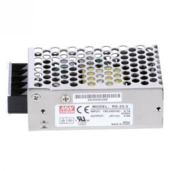 Meanwell Rs-25-5 25w 5v 5a Spms Güç Kaynağı